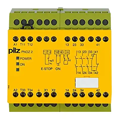 PNOZ 2 110VAC 3n/o 1n/c