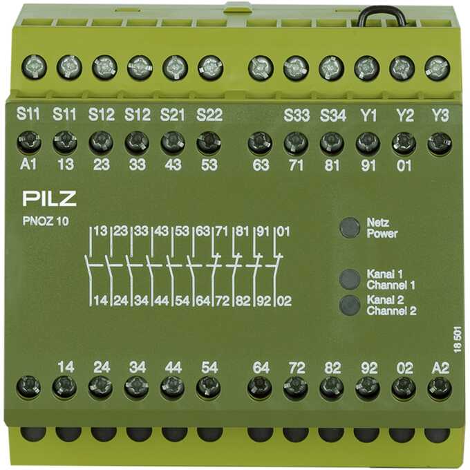 PNOZ 10 48VAC 6n/o 4n/c