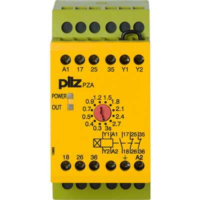 PZA 3/24VDC 1n/o 2n/c