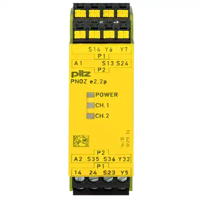 PNOZ e2.2p 24VDC 2so