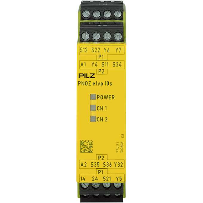 PNOZ e1vp 10/24VDC 1so 1so t