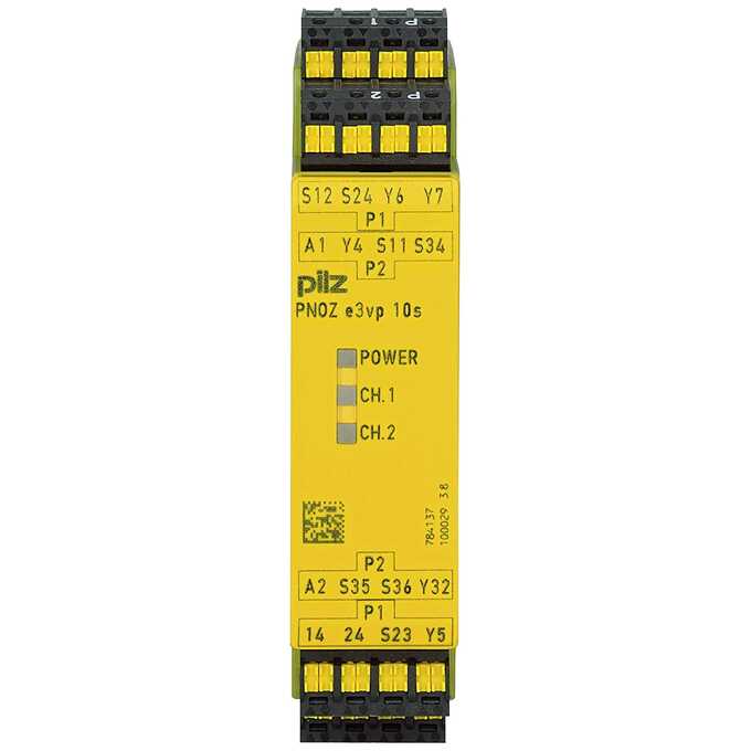 PNOZ e3vp 10/24VDC 1so 1so t