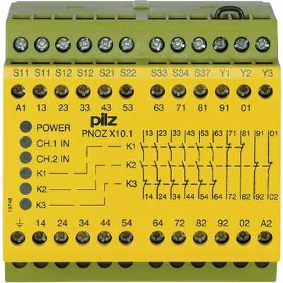 PNOZ X10.1 24VDC 6n/o 4n/c 6LED