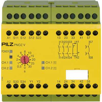 PNOZ V 300s 24VDC 3n/o 1n/c 1n/o t