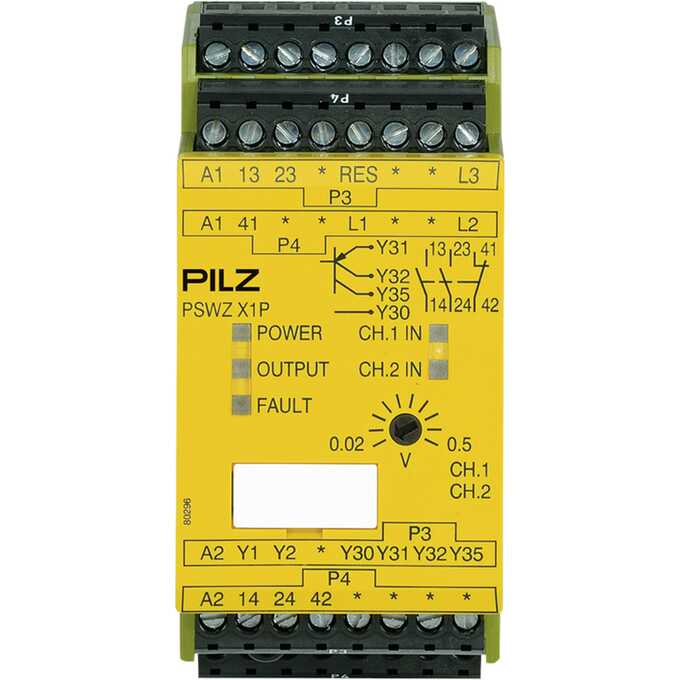PSWZ X1P 3V /24-240VACDC 2n/o 1n/c 2so
