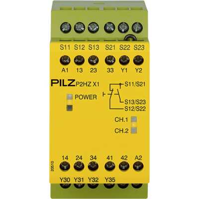 Przekaźnik bezpieczeństwa P2HZ X1 24VDC 3n/o 1n/c