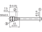Czujnik indukcyjny Ø4 mm IM04-01BNSVU2K