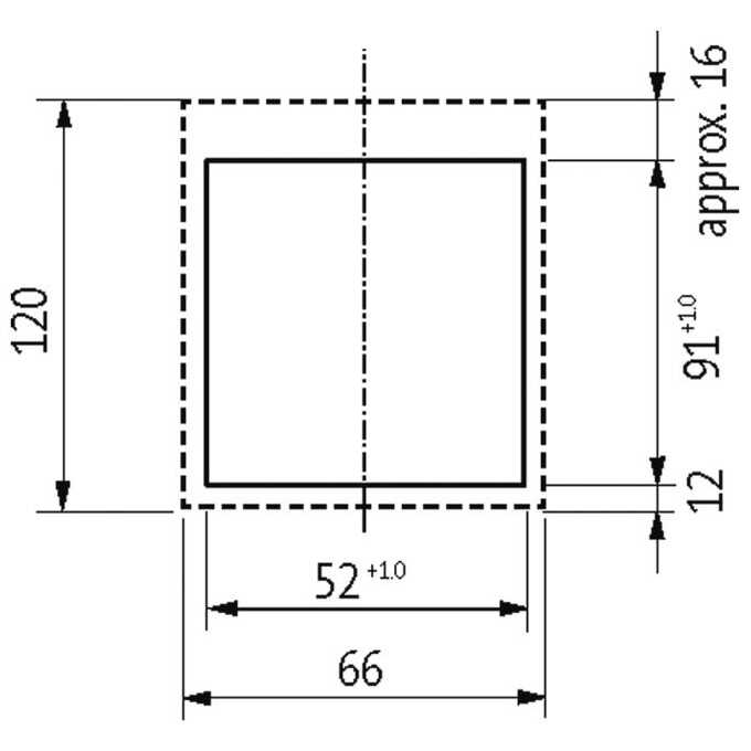 Ramka pojedyncza 4000-68113-0000000