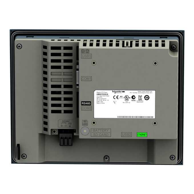 Panel 7" Kolor 800x480 TFT 2COM ETH HMIGTO3510