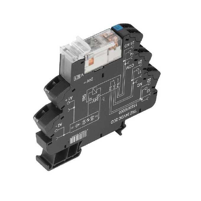 Przekaźnik przełączający TRZ 24VDC 2CO AU