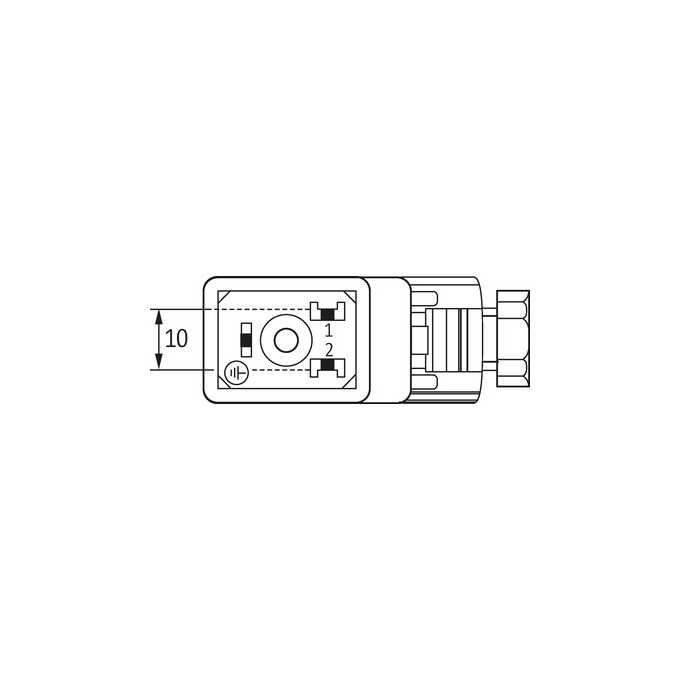 Wtyczka zaworowa typ B - 7000-29601-0000000