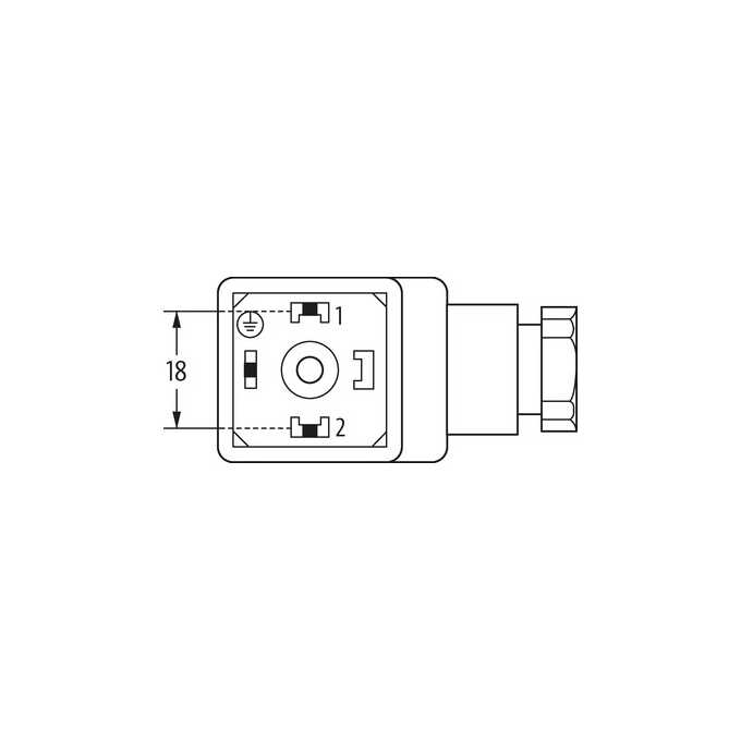 Wtyczka zaworowa SVS ECO, typ A- 7000-29245-0000000