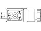 Wtyczka zaworowa SVS ECO, typ BI- 7000-30005-0000000