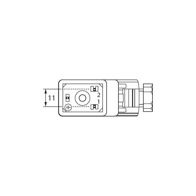 Wtyczka zaworowa typ BI - 7000-29801-0000000