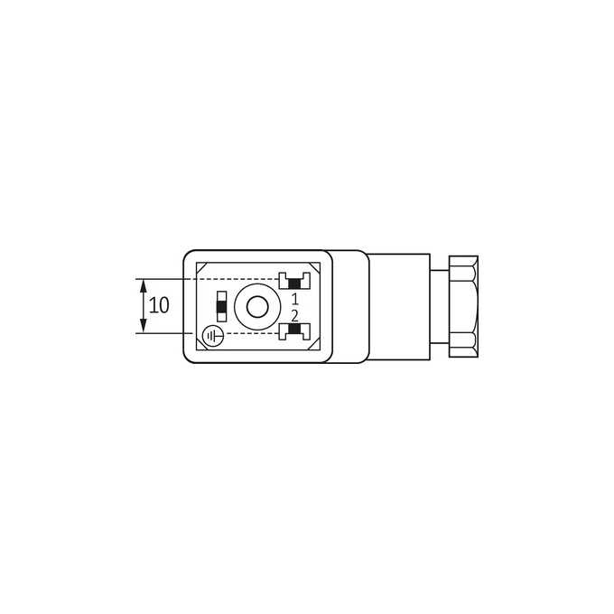 Wtyczka zaworowa SVS ECO, typ B- 7000-29765-0000000
