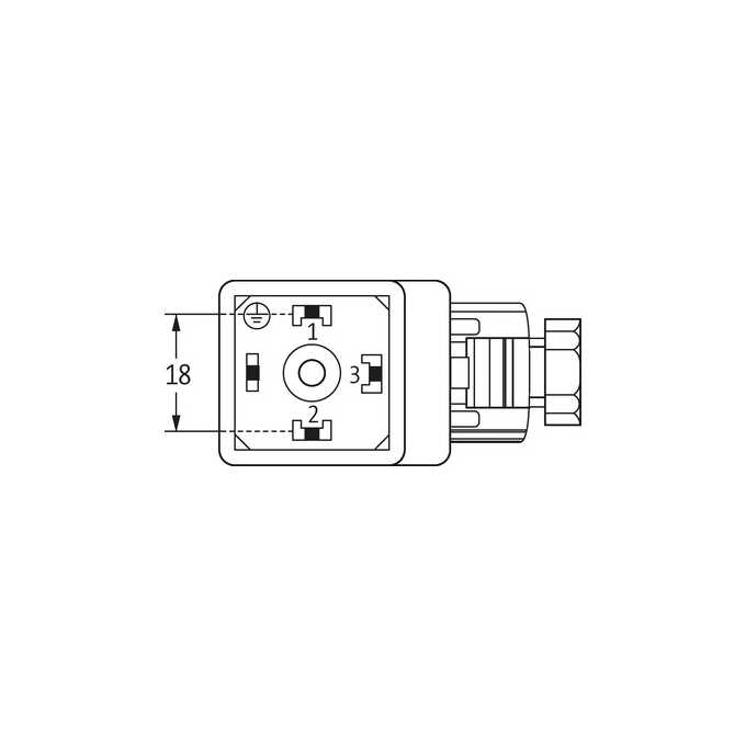 Wtyczka zaworowa typ A - 7000-29281-0000000