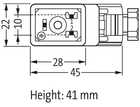 Wtyczka zaworowa typ B - 7000-29561-0000000