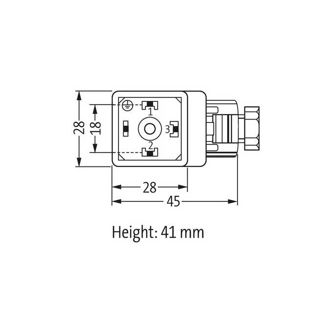 Wtyczka zaworowa typ A - 7000-29401-0000000