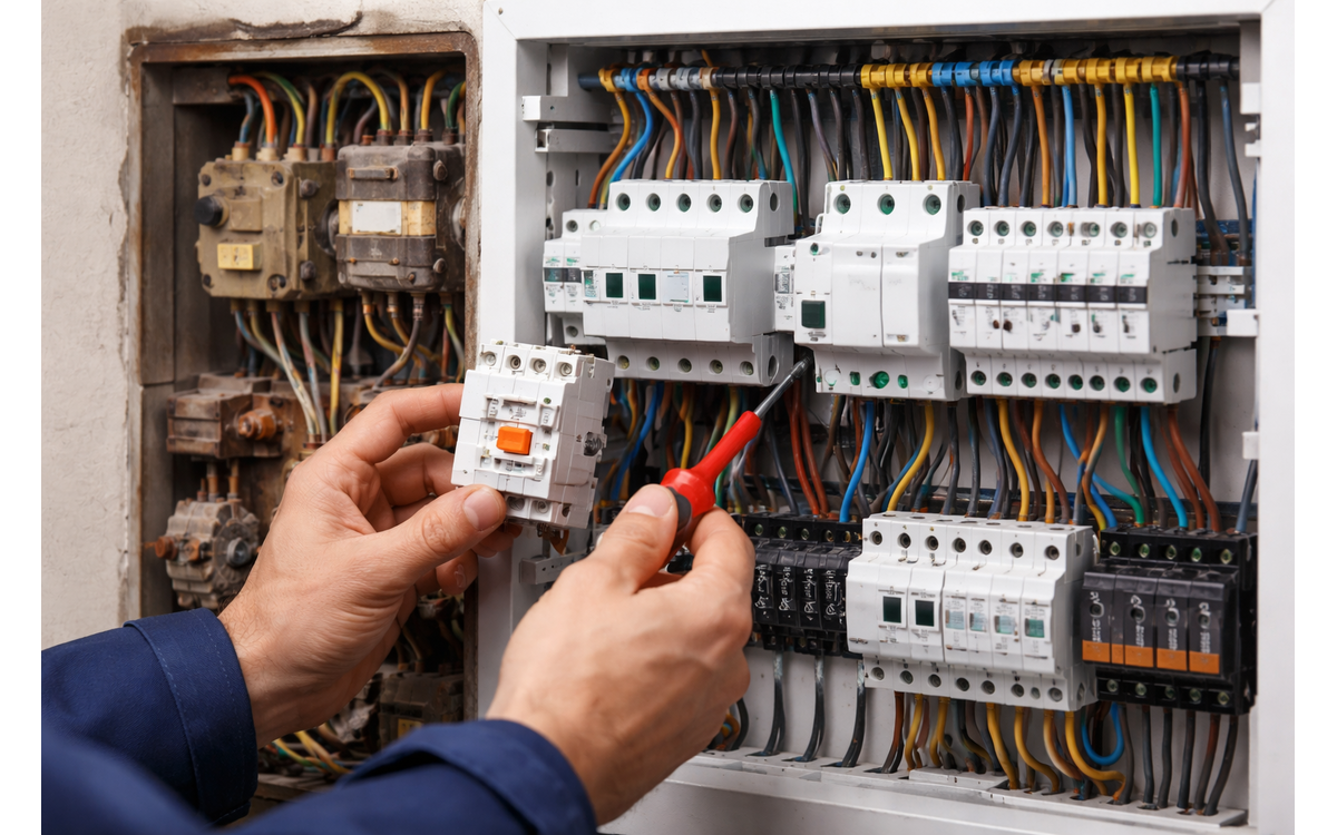 Modernizacja starszej instalacji elektrycznej – kiedy warto wymienić styczniki, przekaźniki i zabezpieczenia