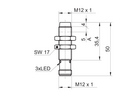 Czujnik indukcyjny M12 IR12.P10S-N50.PO1Z.7BO