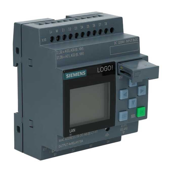 Sterownik LOGO! 8.4 12/24RCE - 6ED1052-1MD08-0BA2