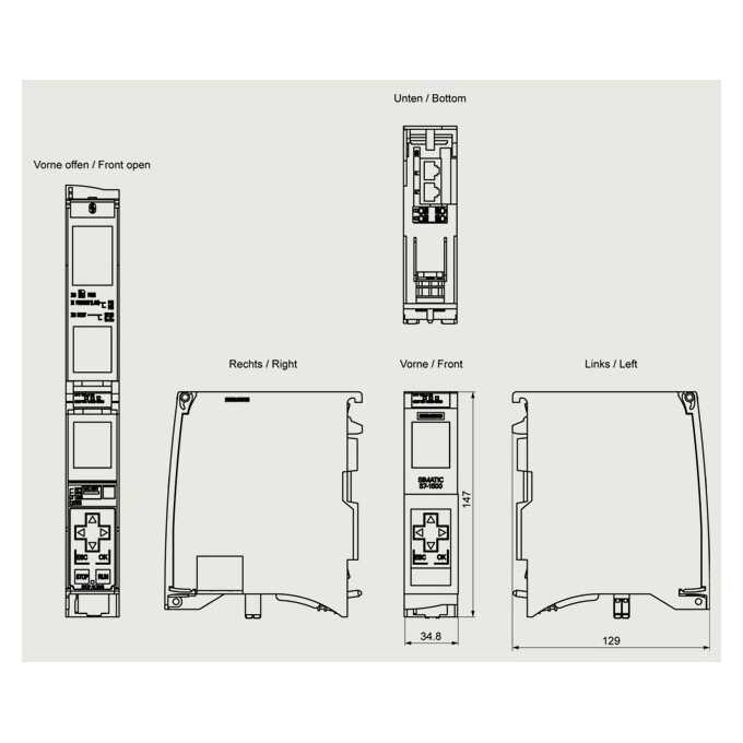 SIMATIC S7-1500 CPU 1511-1 PN 6ES7511-1AL03-0AB0