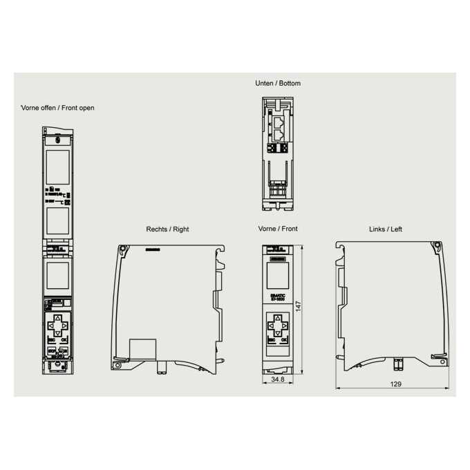 SIMATIC S7-1500 CPU 1513-1 PN 6ES7513-1AM03-0AB0