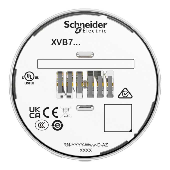 Moduł świetlny sygnalizatora wielokolorowy XVB7CM9