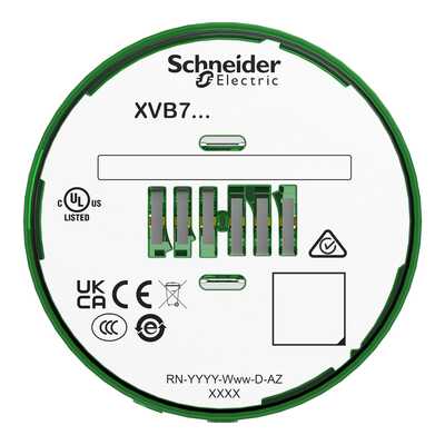 Moduł świetlny sygnalizatora zielony XVB7C63