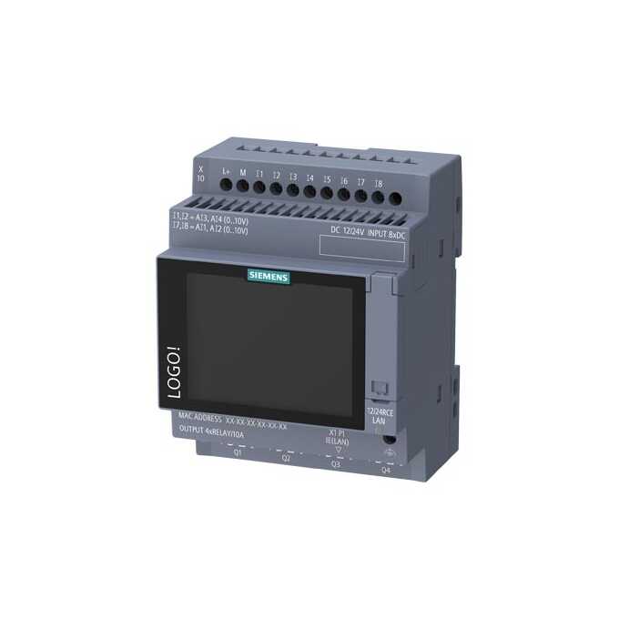 Siemens LOGO 9 12/24RCE – 6ED1052-1MD08-0BA3