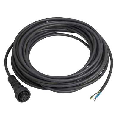 Złącze żeńskie 7/8“ proste 5-pinowe przewód 10m XZCP1764L10