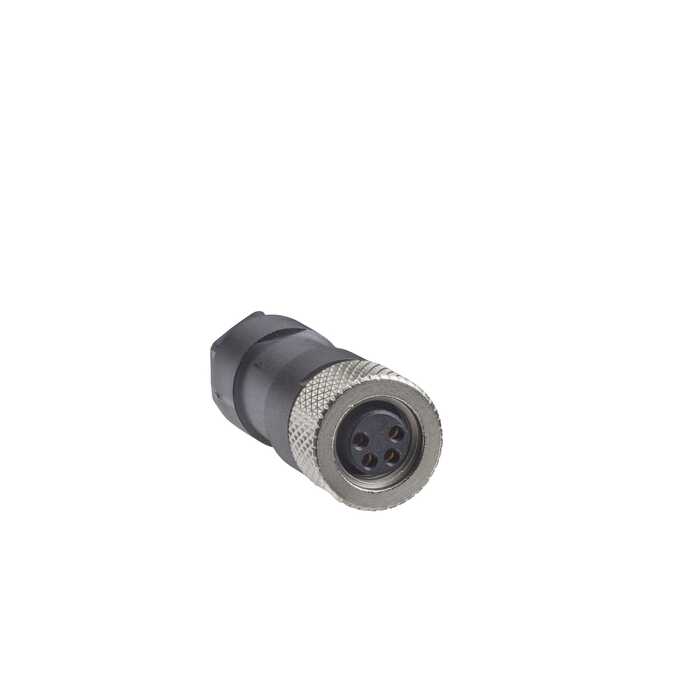 Złącze żeńskie proste M8 4-pinowe XZCC8FDM40V