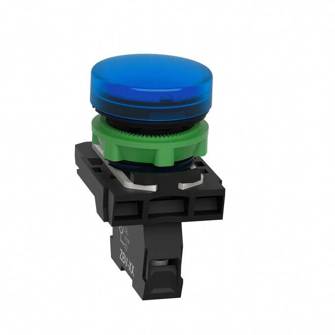 Lampka sygnalizacyjna LED niebieska 24V XB5AVB6