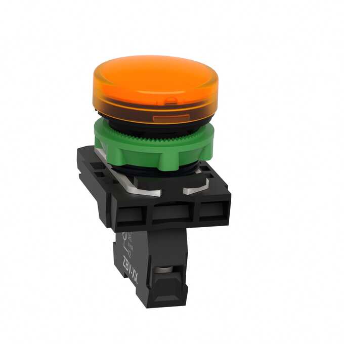 Lampka sygnalizacyjna LED pomarańczowa 24V XB5AVB5