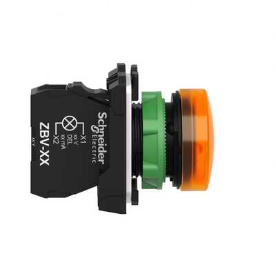 Lampka sygnalizacyjna LED pomarańczowa 24V XB5AVB5