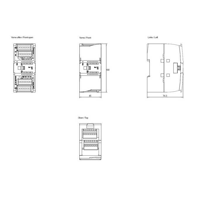 SIMATIC S7-1200 Moduł DI  6ES7221-1BH32-0XB0