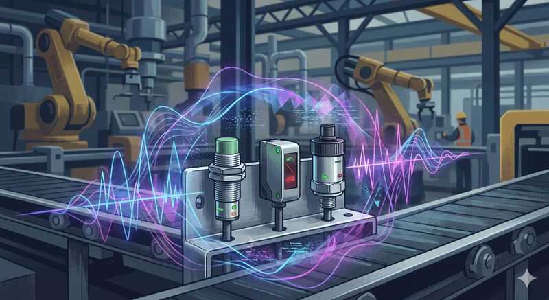 Jak ograniczyć zakłócenia elektromagnetyczne wpływające na pracę czujników przemysłowych