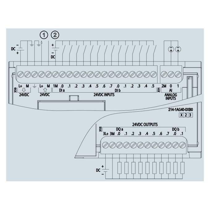 SIMATIC S7-1200 CPU 1214C DC/DC/DC - 6ES7214-1AG40-0XB0