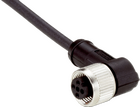 Złącze żeńskie M12 kątowe 3-pinowe DOL-1203-W02MC
