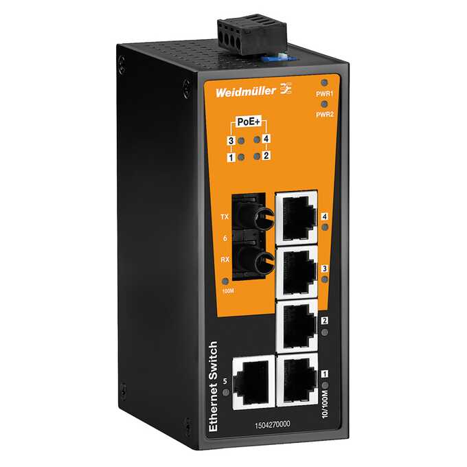 IE-SW-BL06-1TX-4POE-1ST