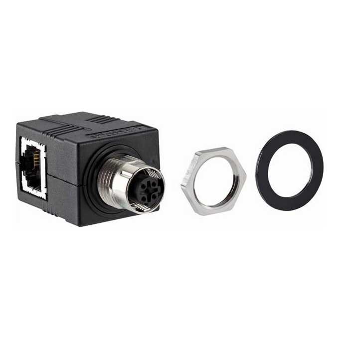 Gniazdo przelotowe Ethernet RJ45
