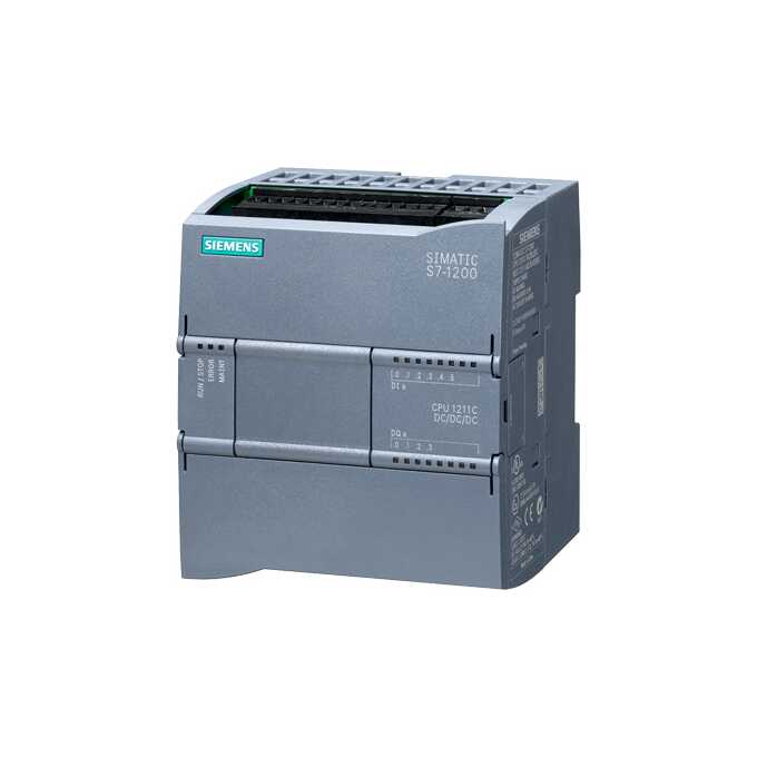 SIMATIC S7-1200 CPU 1211C DC/DC/DC - 6ES7211-1AE40-0XB0