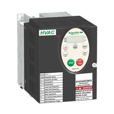 Falownik 0.75 kW 240 V ATV212H075M3X