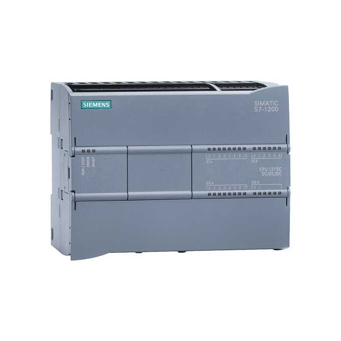SIMATIC S7-1200 CPU 1215C DC/DC/DC - 6ES7215-1AG40-0XB0