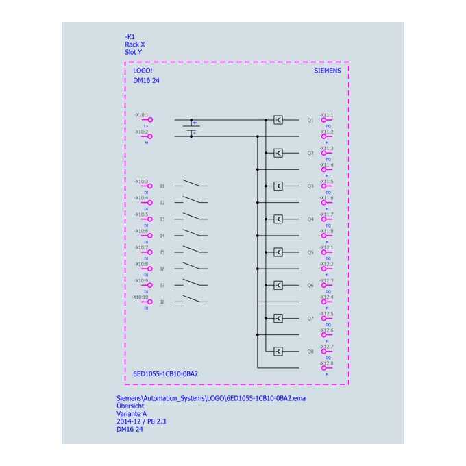 LOGO! 8 Moduł DI/DO 6ED1055-1CB10-0BA2