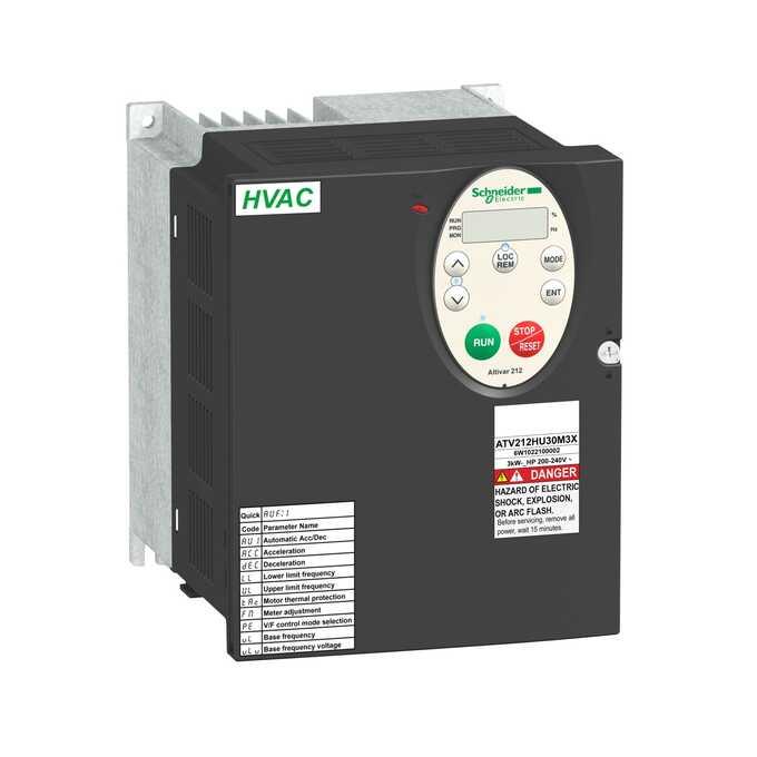 Falownik 4 kW 240 V ATV212HU40M3X