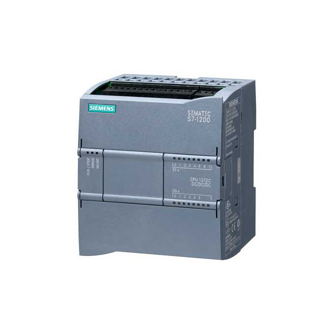SIMATIC S7-1200 CPU 1212C DC/DC/DC - 6ES7212-1AE40-0XB0