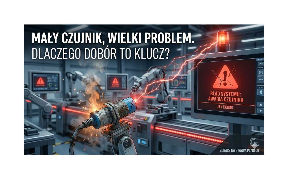 Najczęstsze błędy przy doborze czujników w automatyce przemysłowej